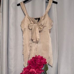 New York & Co Silk blouse sz 10